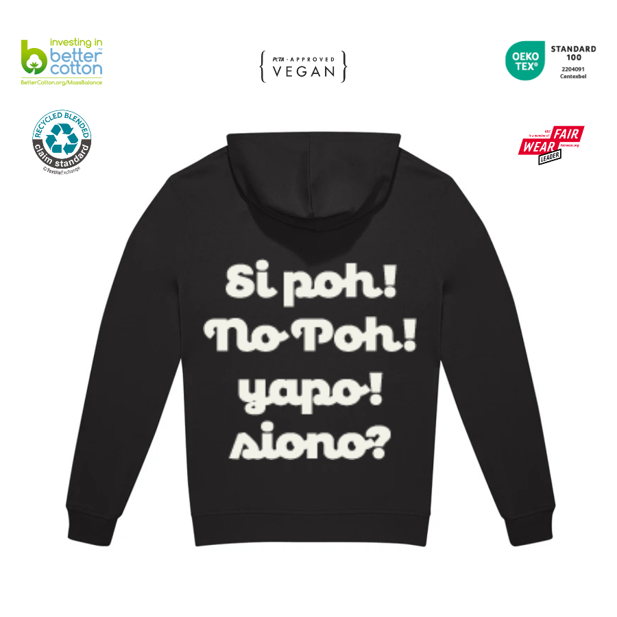 Polerón con Gorro Frases Unisex - Imagen 3