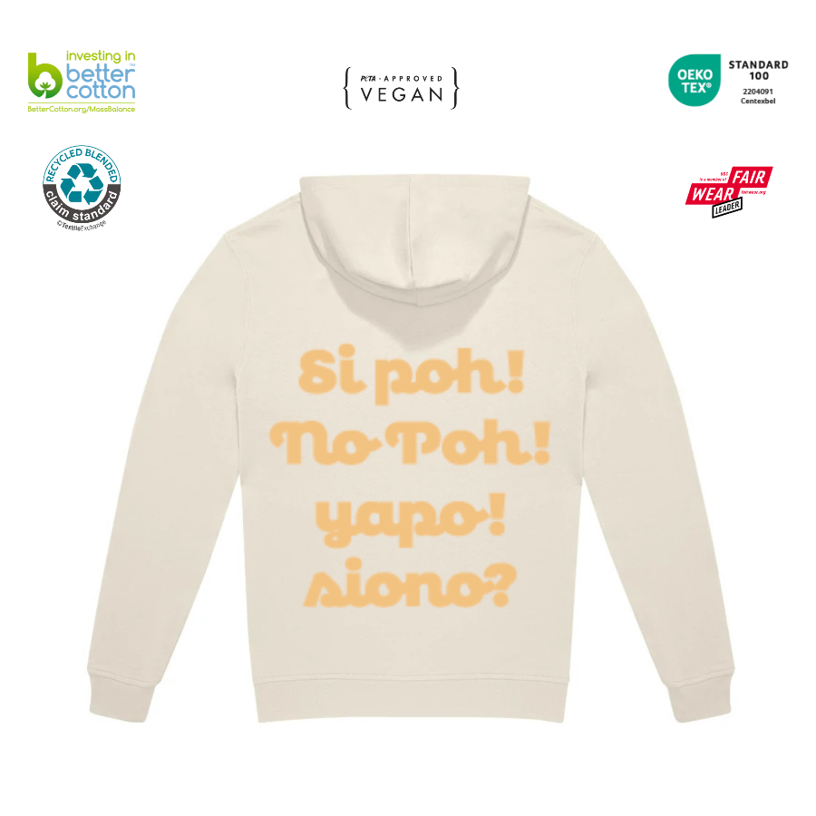 Polerón con Gorro Frases Unisex - Imagen 6