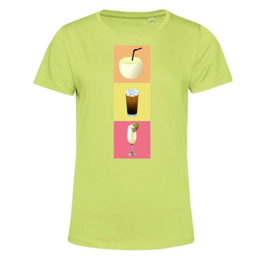 Polera Drinks 100% Algodón Orgánico Mujer - Imagen 6