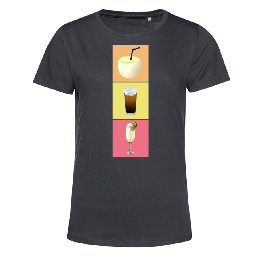 Polera Drinks 100% Algodón Orgánico Mujer - Imagen 10
