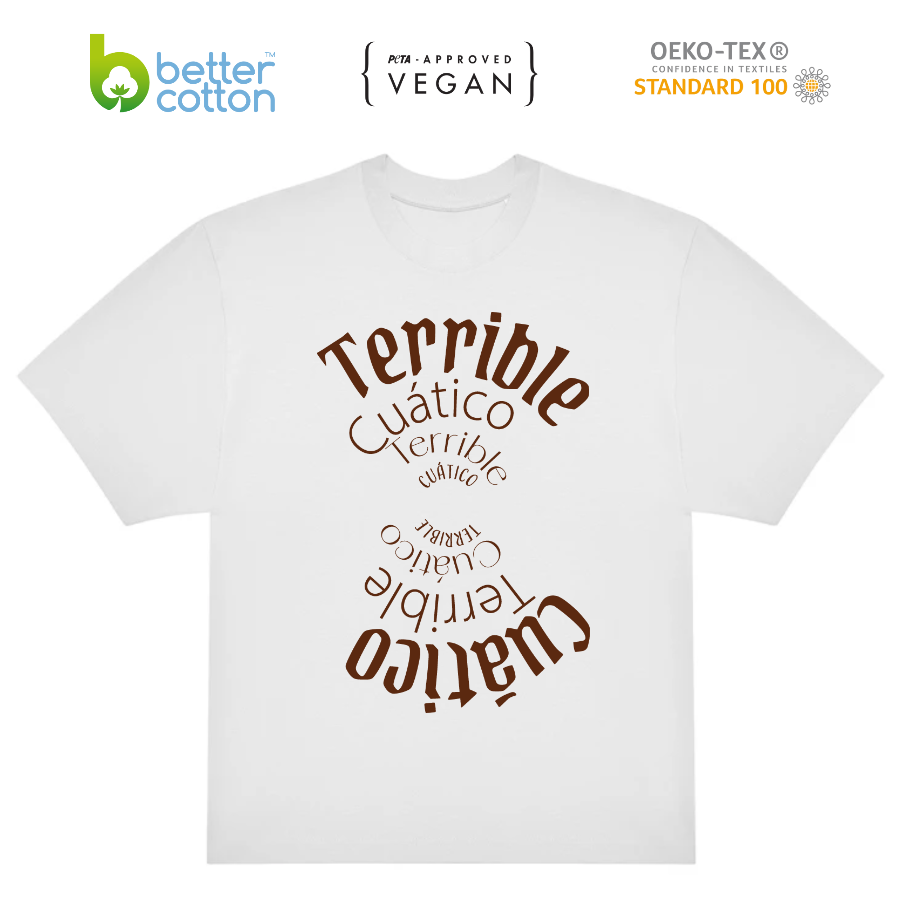 Polera Oversized 100% Algodón orgánico Unisex - Imagen 2