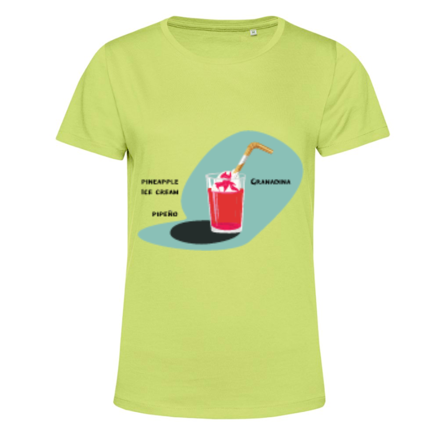 Polera estampada Terremoto 100% Algodón Orgánico Mujer - Imagen 8