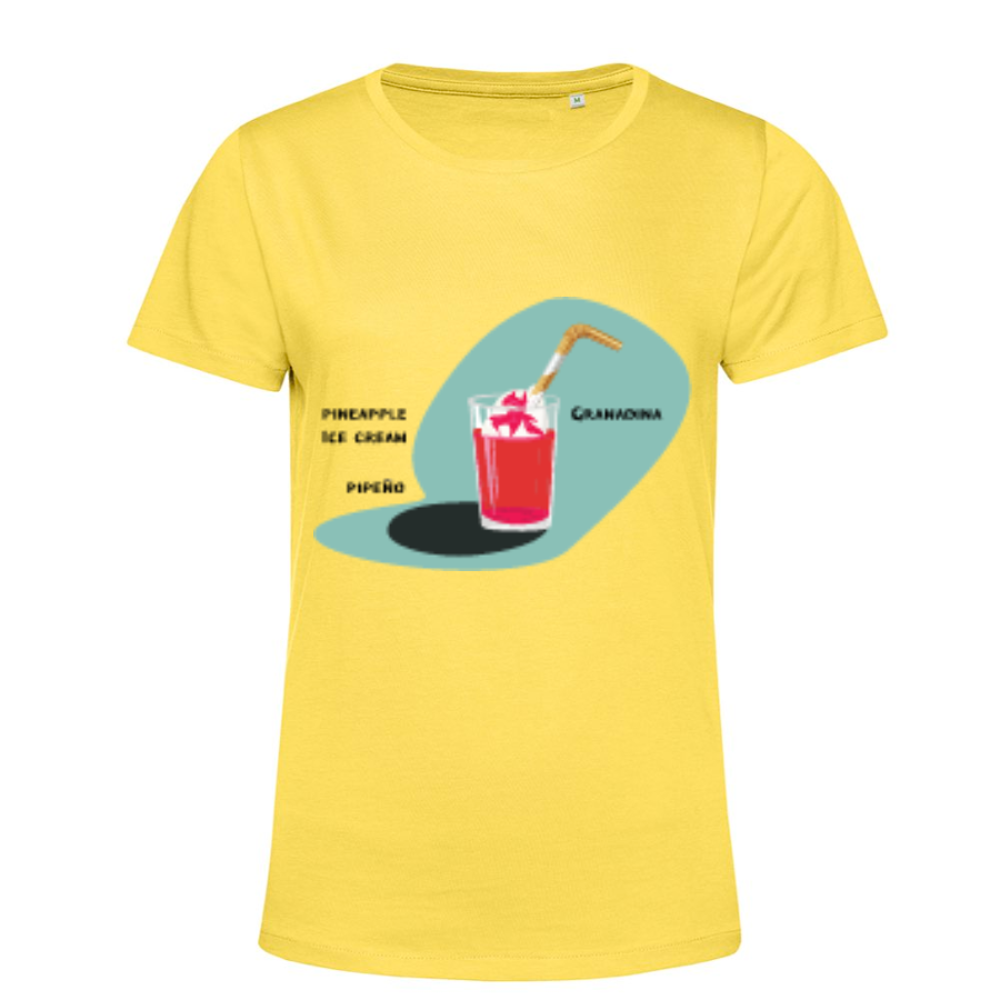 Polera estampada Terremoto 100% Algodón Orgánico Mujer - Imagen 10