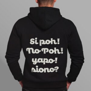 Polerón con Gorro Frases Unisex