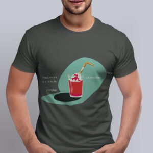 Polera estampada Terremoto 100% Algodón Orgánico Hombre