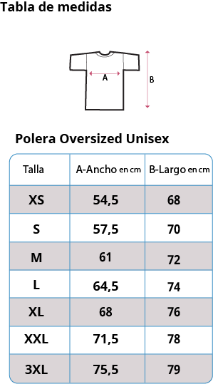 Polera Oversized Frases 100% Algodón Orgánico - Imagen 7