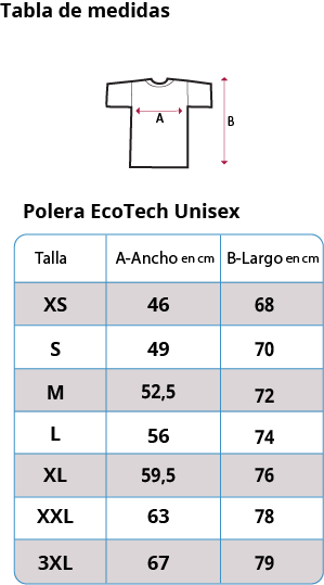 Polera EcoTech respirable Selknam Unisex - Imagen 5