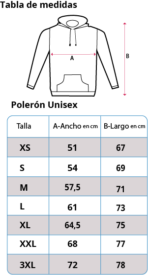 Polerón con Gorro Frases Unisex - Imagen 7