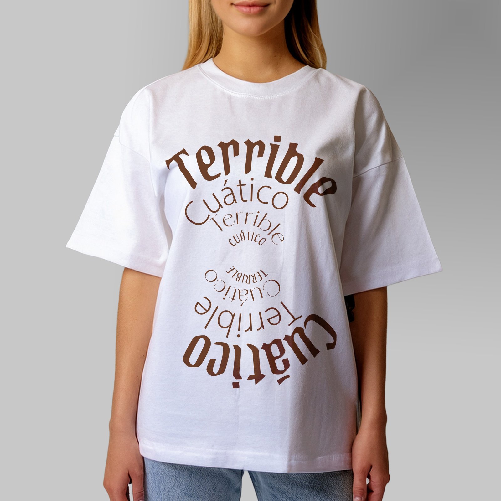 Polera Oversized 100% Algodón orgánico Unisex