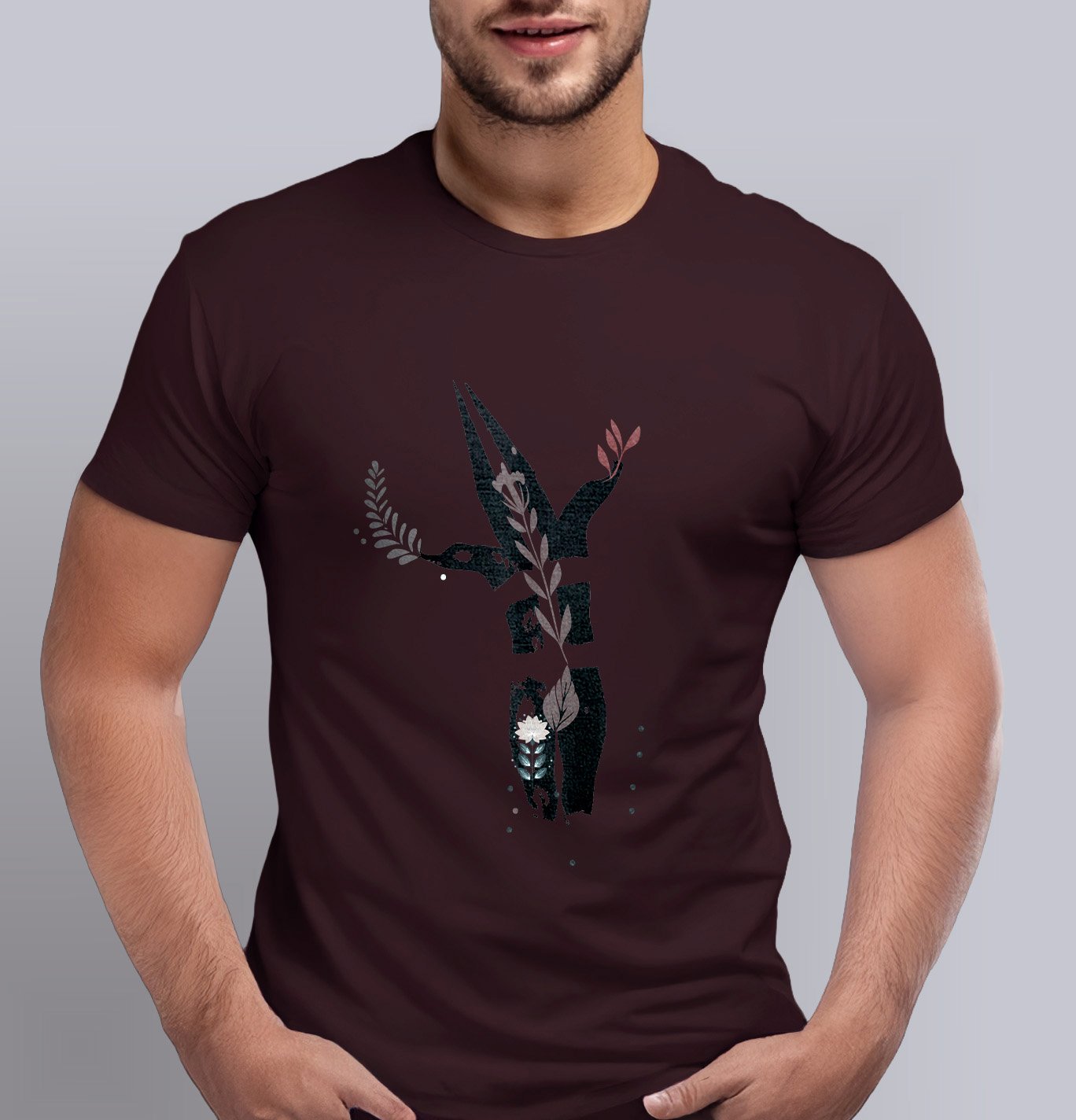 Polera Polo "selknam" stencil - Imagen 3