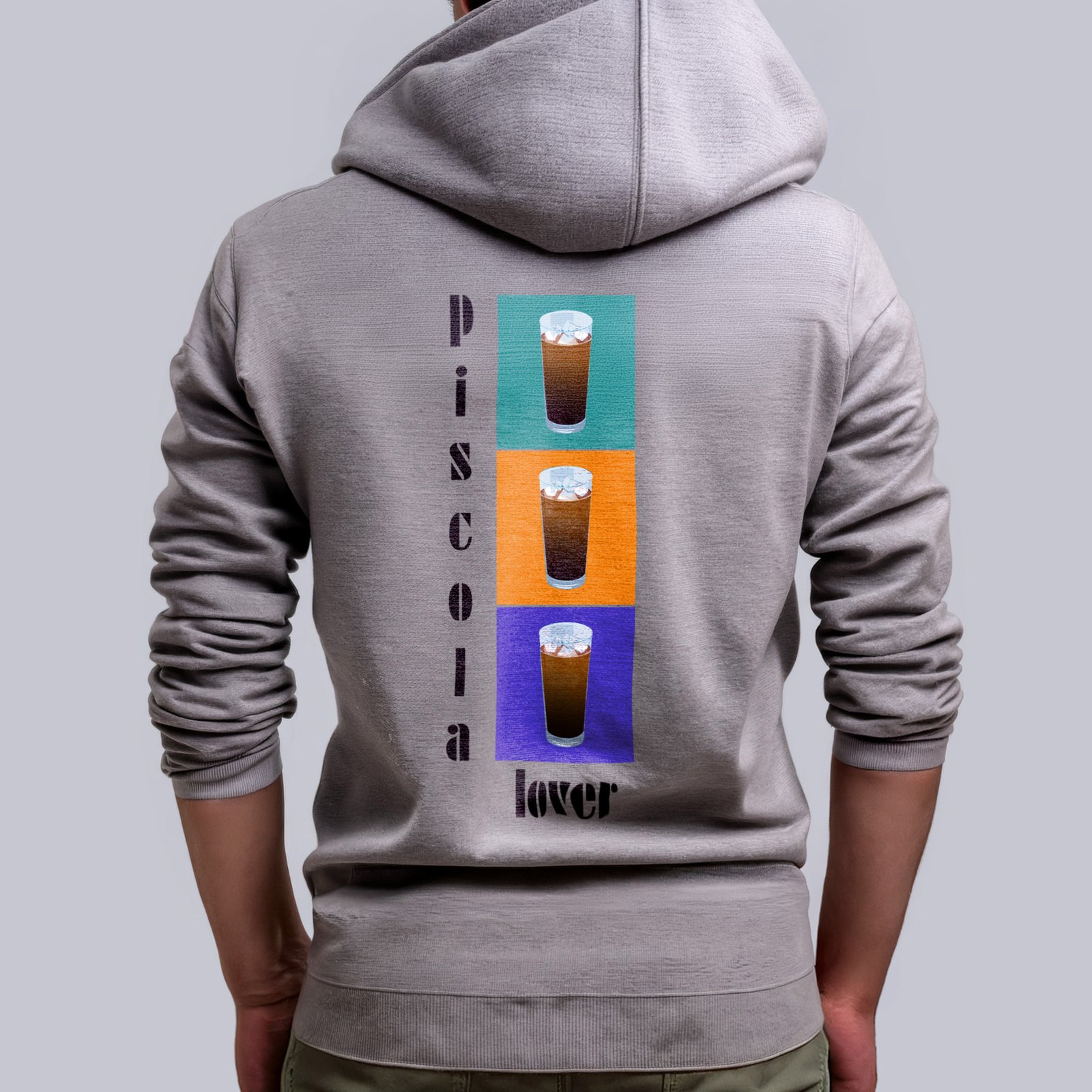 Poleron con cierre "Piscola"