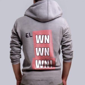 Poleron con cierre "wn wn wn"