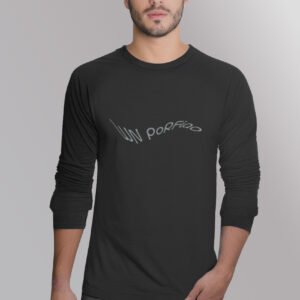 Polera manga larga "wn porfiaó"