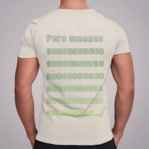 Polera estampada "Pero Weón"