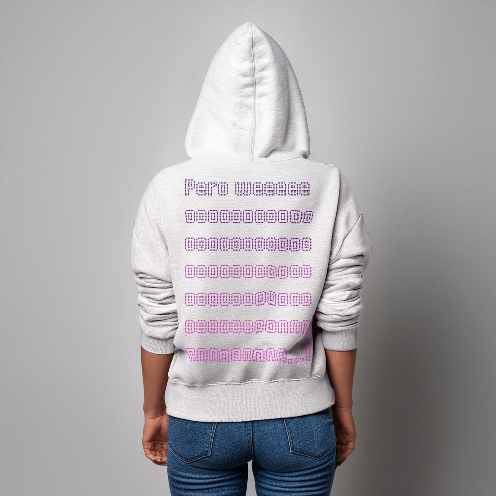 Poleron Canguro "pero weon"