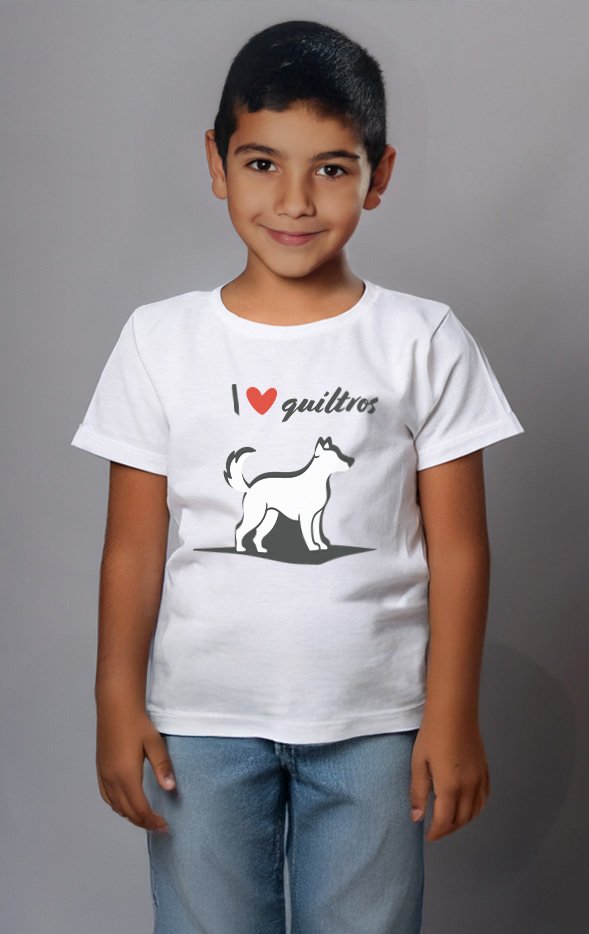 Polera infantil "Quiltros" - Imagen 2